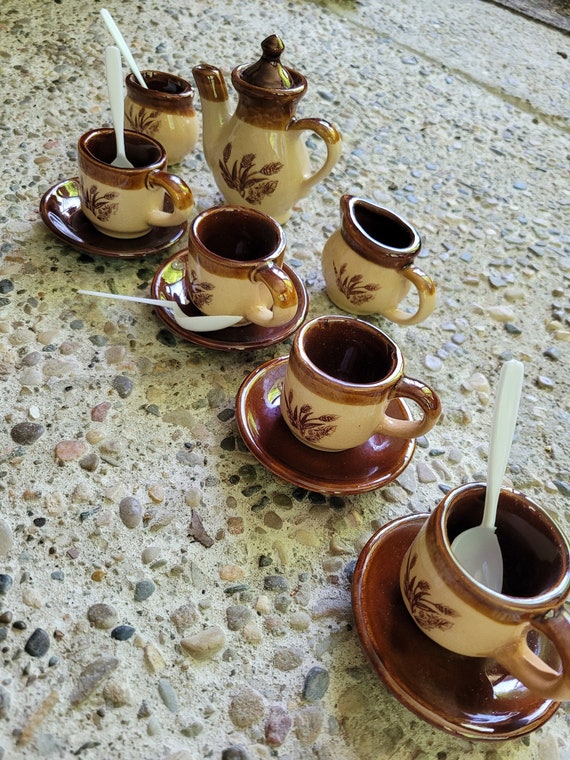Toy sales coffee set