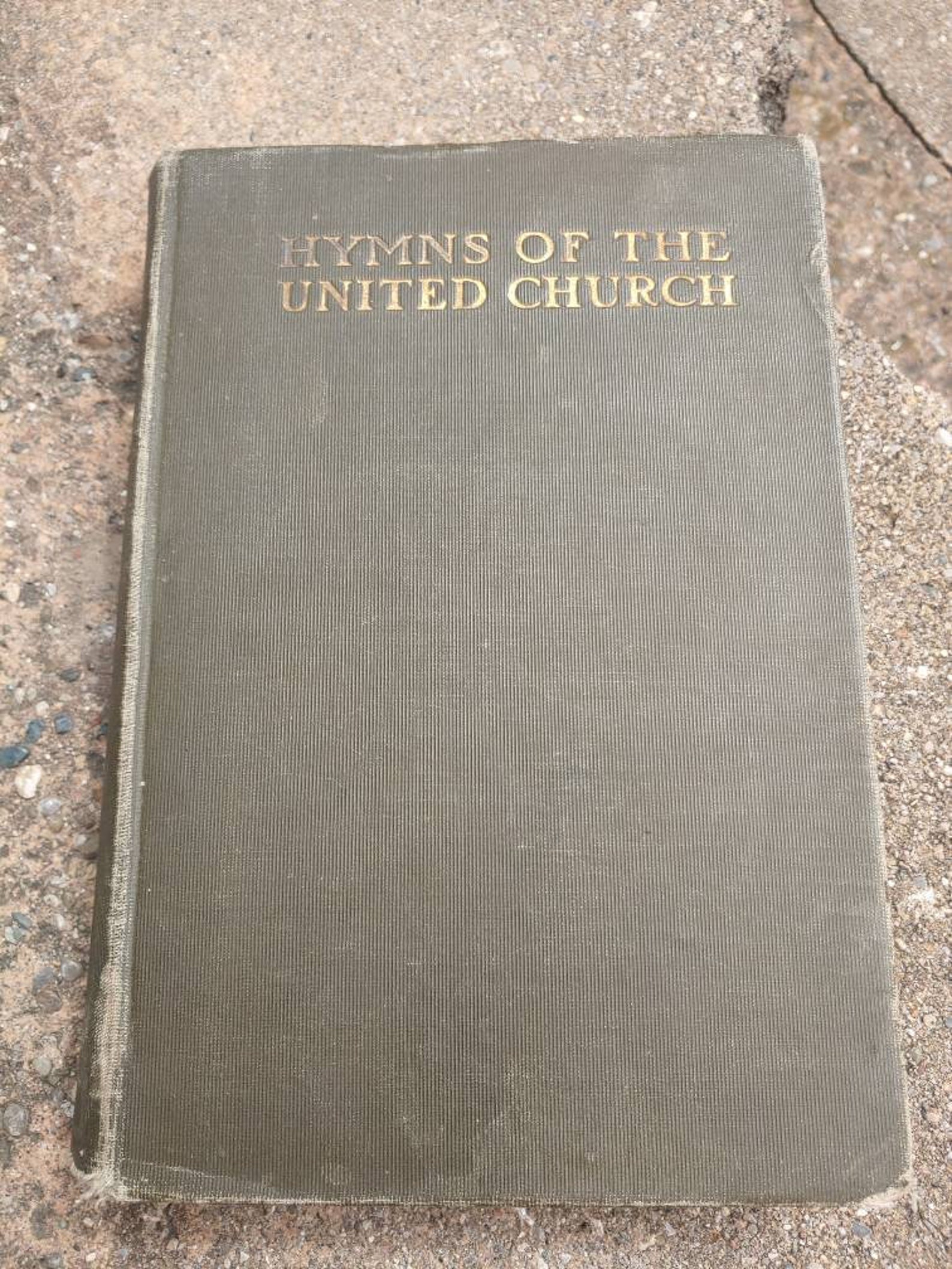 Vintage Book Hymns of the United Church Vintage Hymnal Etsy UK