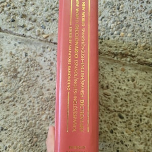 The New World Spanish English/english Spanish Dictionary - Etsy