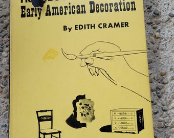 Vintage Buch Handbuch amerikanischer Dekoration von edith Cramer