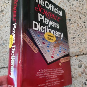 The Official Scrabble Players Dictionary Second Edition