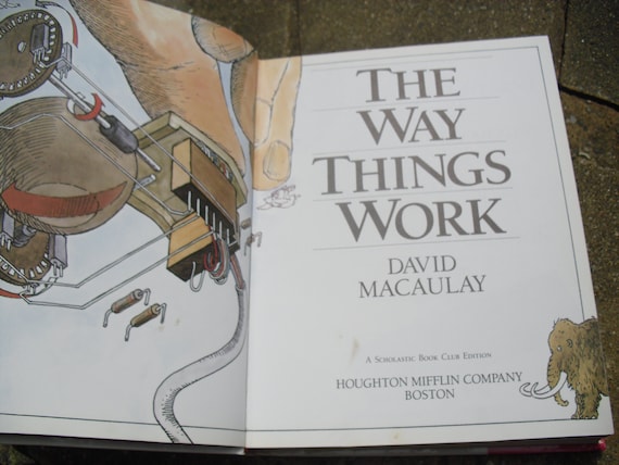 The Way Things Work by David Macaulay - Etsy
