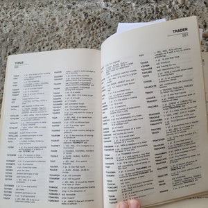 Vintage-Buch Das offizielle Scrabble Players-Wörterbuch, wie es besehen verkauft wird Bild 10