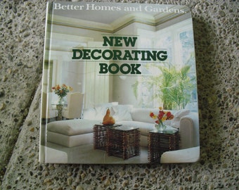 Vintage Book Better Homes and Gardens New Decorating Book