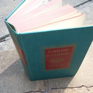 Familiar Quotations by John Bartlett