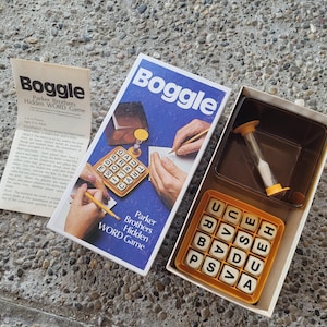 Boggle, un juego de palabras ocultas de los hermanos Parker