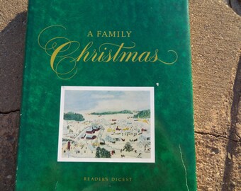 Vintage Book Reader's Digest A Family Christmas