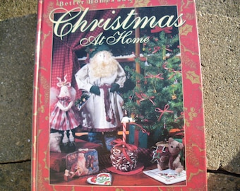 Vintage Book Better Homes and Gardens Christmas at Home