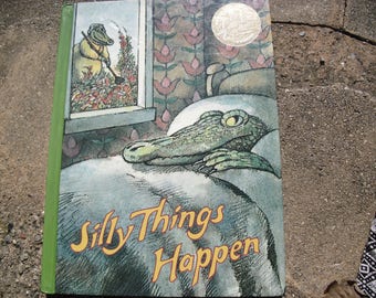 Vintage Book Silly Things Happen School Text Book