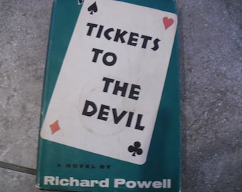 Vintage Book Tickets to the Devil by Richard Powell