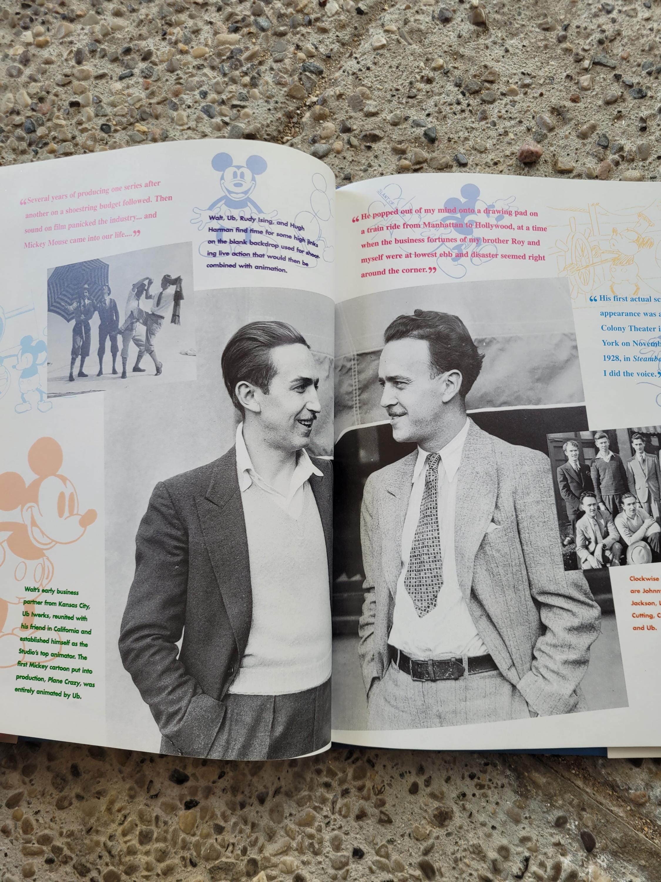 Walt Disney His Life in Pictures Photographs From the Walt Disney 