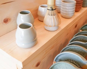 Handmade Ceramic Matcha Whisk Holder, Chasen Stand