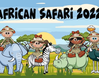 Safari Shirts, African Safari Vacation, Safari Africa shirts, Group shirts for Safari, Matching Family Safari t-shirts, African animals tee