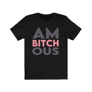 Ambitchous Girl Boss Ambitious Shirt Tough Girl Boss - Etsy