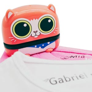 Timbro tessile personalizzabile - Nome del bambino - Made in France - Durevole