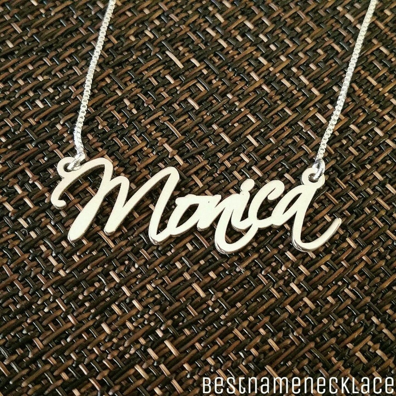 Faith Name Necklace Christian Gift for Her Custom Name Etsy