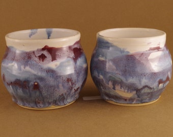 Wheel thrown Stoneware Tea Bowls