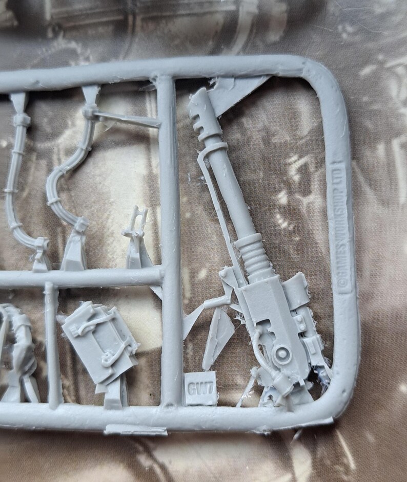 FORGEWORLD DEATH KORPS of Krieg Lascannon arme lourde Dkok 40k Forge