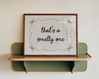 Funny Bathroom Art: Neutral Toilet Decor (Digital Download)