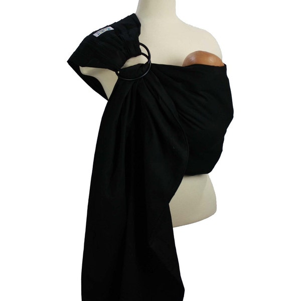 RESERVE Listing for Shahrzaadd - Prestige Ring Sling Baby Sling Baby Carrier - Jet Black - Instructional DVD Included
