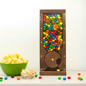 DIY Candy Dispenser, Desktop Candy Dispenser, Woodworking Candy Dispenser, Digital PDF Plans, Instant Download