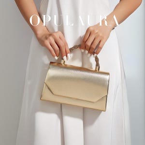 Sacs de soirée en or, Pochette de soirée, Sacs de cérémonie, Sac en or pour mariage, Pochettes et sacs de soirée, Sac de soirée pour femme, Cadeau pour elle, Sacs femme