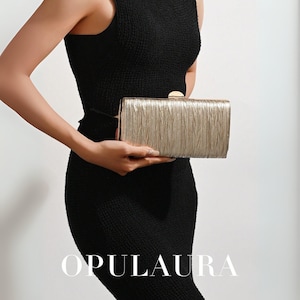 Bolsos de mano de lujo, Cartera de mujer dorada, Bolsos de hombro, Bolsos cruzados, Monedero de moda, Bolso de noche dorado, Bolso de mano de noche, Bolso de mano pequeño