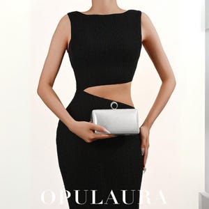 Evening Bags, Evening Clutch, Silver Bags, Clutch Bag Evening, Evening Bags For Women, Shoulder Bags, Luxury Handbag, Gift For Her