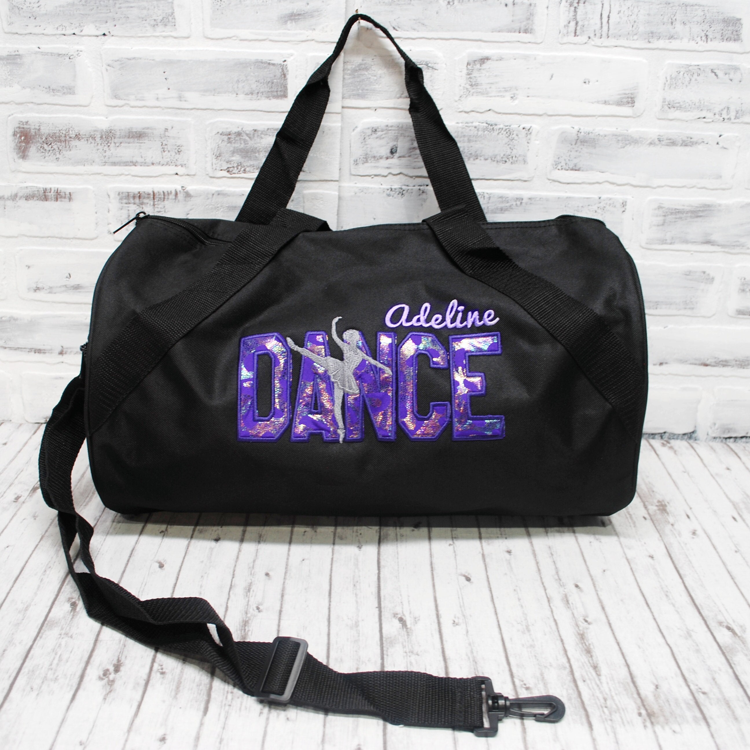 personalized dance duffle bags