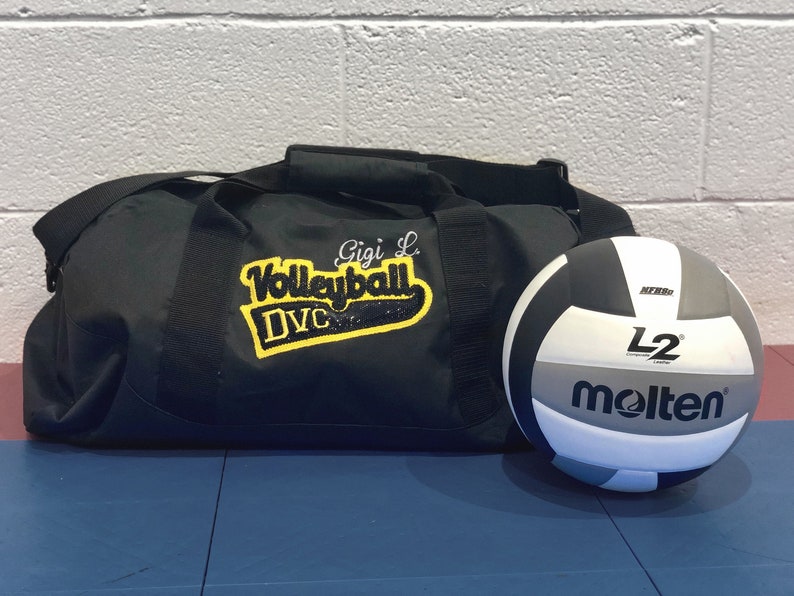 Personalized Volleyball Duffle Bag//Team Colors Etsy