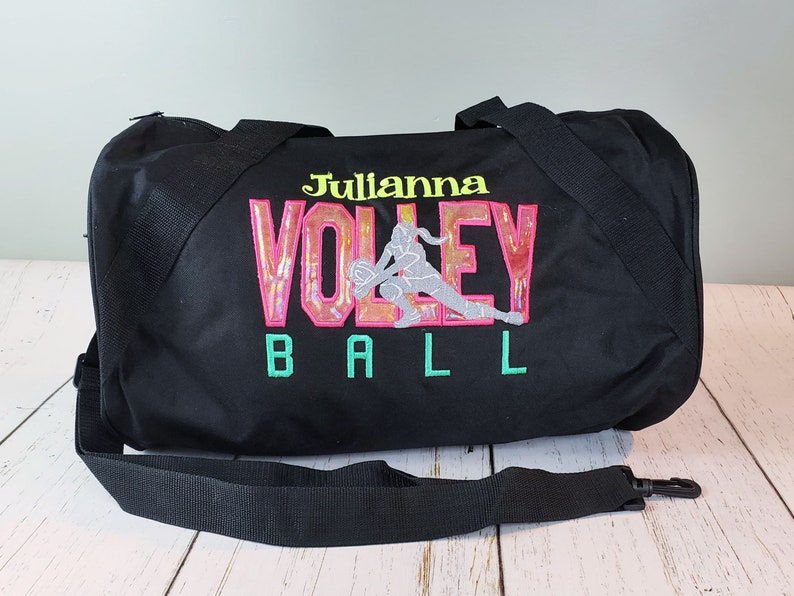 Personalized Volleyball Duffle Bag//Girls//Libero Etsy