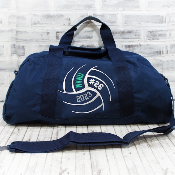 Volleyball Duffle Bag Etsy
