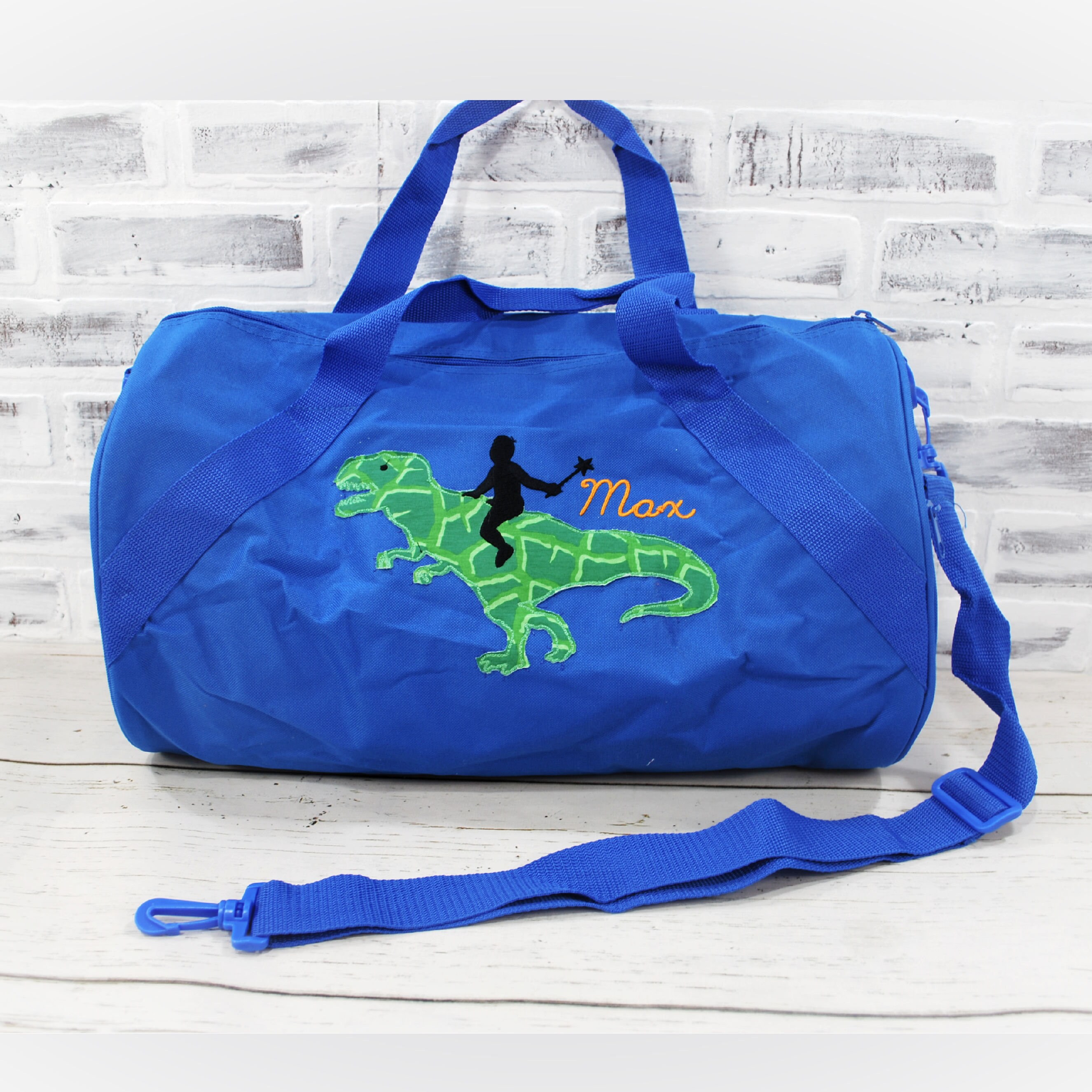 Kids Dinosaur Duffel or Tote Bag 