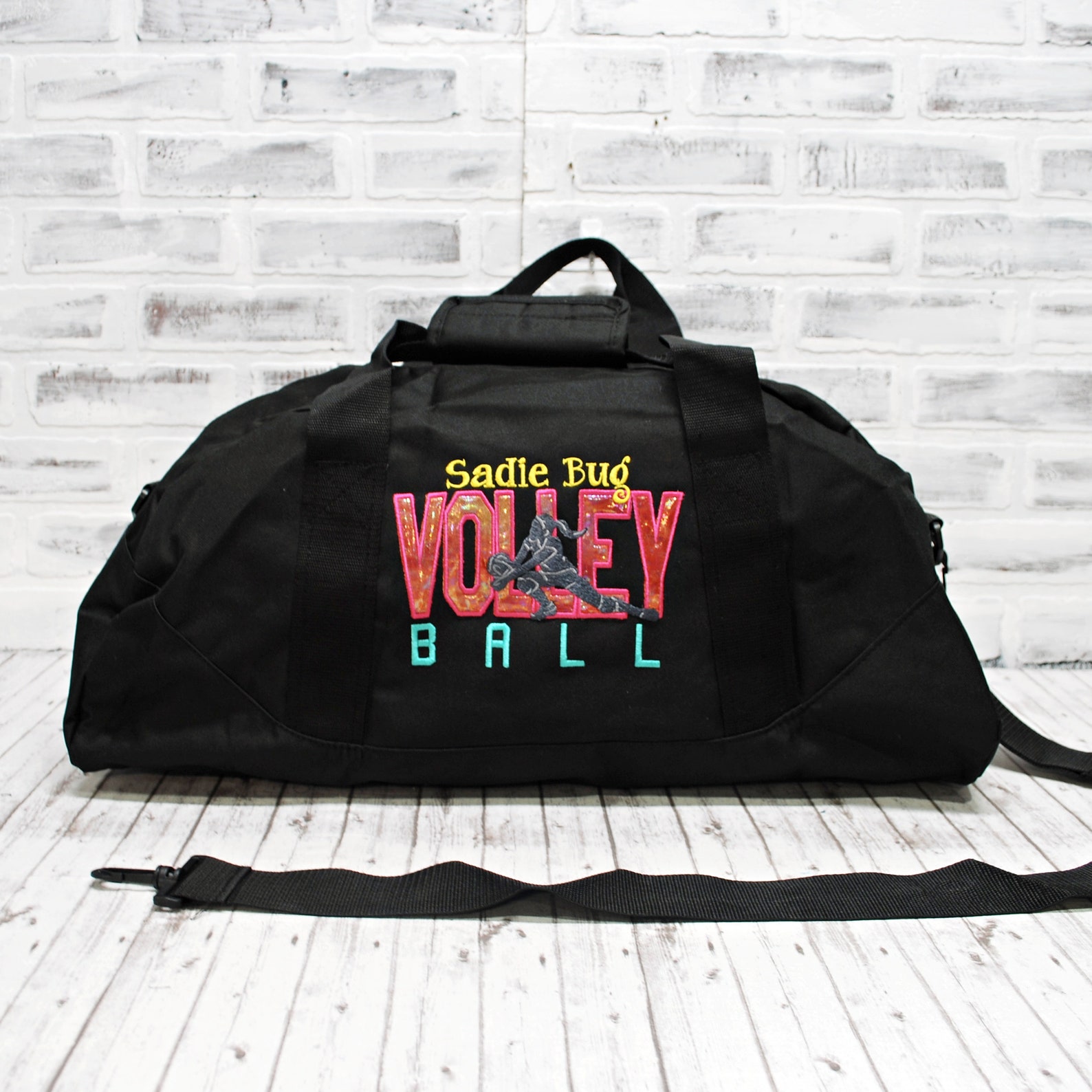 Personalized Volleyball Duffle Bag//girls//libero Etsy