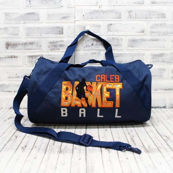 Sac de sport de basket-ball personnalisé Pour garçon, fille Petit sac de  sport bleu marine illustré -  Canada