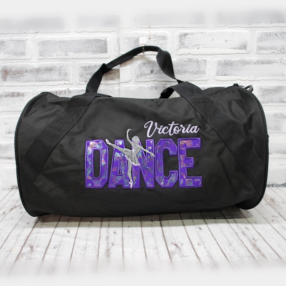 Personalized ballet duffle bag hotsell