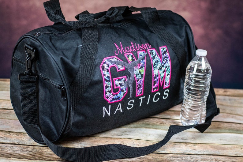 Personalized Gymnastics Duffle Bag//gymnast gifts Etsy