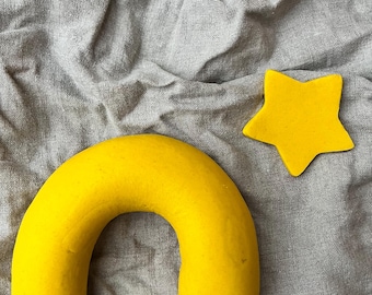 Yellow Sensory Play Dough | Natural, Non-Toxic, Handmade