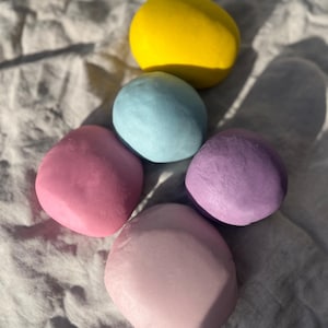 Massa de artesanato sensorial | natural, não tóxica | crianças pequenas | Montessori / Waldorf Steiner jogo de arte tátil | com ou sem perfume