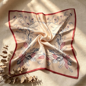 French Cotton Scarf - Etsy