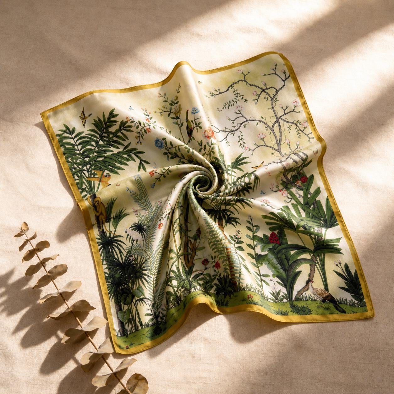 Hermes Green Scarf - Etsy