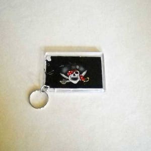 Pirate Key Ring  2 Sided