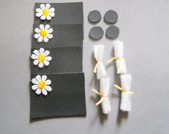 Dollhouse  Placemats 4 and Napkin and Coaster 1:12  Scale