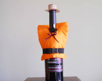 Wine Bottle Life Jacket and Hat