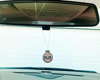 11:11 Necklace / Rear View Mirror Charm