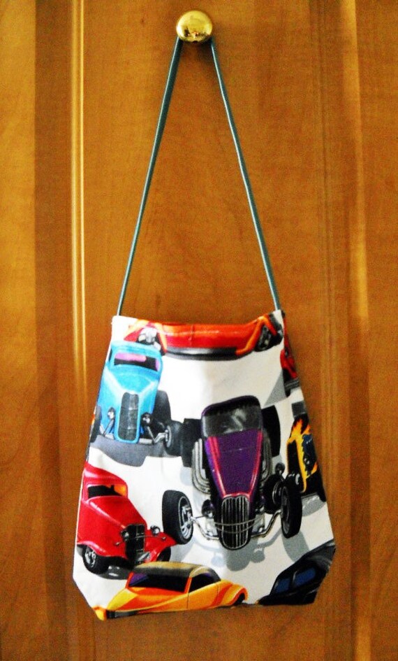 Hot Rod Car Purse or Handbag Streetrods Medium Shoulder Bag