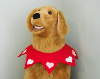 Valentine's Day Collar For Your Large Dog
