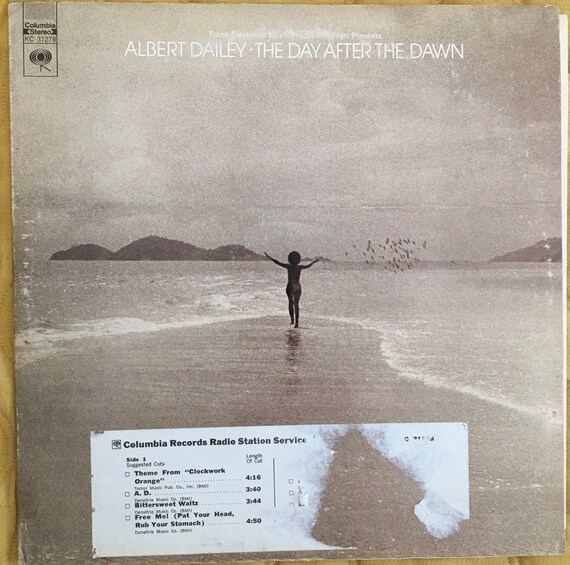 Albert Dailey the Day After the Dawn Vintage Vinyl Etsy