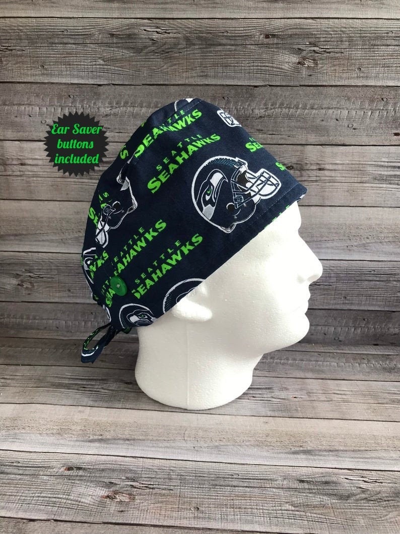 Seattle Seahawks Sports NFL Scrub Cap 
