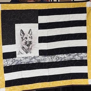 German Shepperd - K9 Quilt of Honor - Quilt Kit